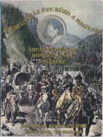 1996. "Honfoglalás-Szt.István, Árpád fejedelem" emlékérem Ag(0.835) 5,37g díszlapon T:PP