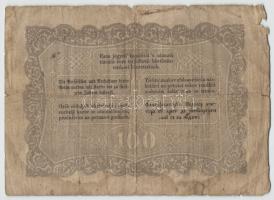 1848. 100Ft "Kossuth-bankó" T:IV