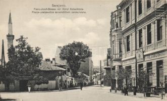 Sarajevo Franz Joseph street, Hotel Kaiserkrone