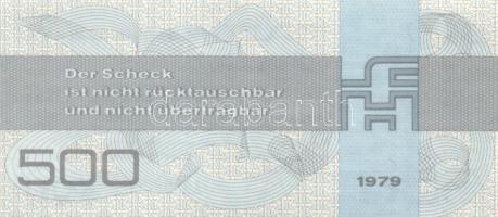 NDK/Forum Aussenhandelgesellschaft 1979. 500M "AA" T:I
GDR/Foreign Exchange Certificates 1...