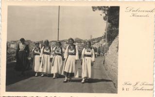 Croatian folklore, National costume, Dubrovnik (non pc)