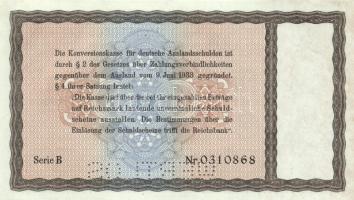 Német 3.Birodalom 1933. 50RM "WERTLOS" perforációval T:I
German Third Reich 1933. 50 Reich...
