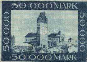 Német Birodalom /Weimari Köztársaság/Frankfurt Am Main 1923.10.18. 1.000.000.000M + Darmstadt 1923.8...