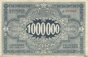 Német Birodalom /Weimari Köztársaság/Frankfurt Am Main 1923.10.18. 1.000.000.000M + Darmstadt 1923.8...