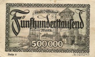 Német Birodalom/Weimari Köztársaság/Hamburg/Finanzdeputation und Hauptstaatskasse 1923. 50.000.000M ...