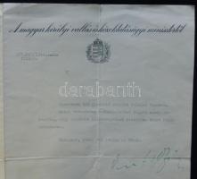 1944. június 30. Antal István (1896-1975), a Sztójay-kormány igazság- vallás- és közoktatásügyi mini...