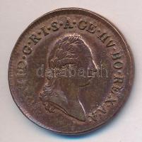 Ausztria/magyar verdejel 1790S 1Kr "II József" T:2