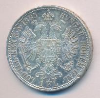 Ausztria 1885. 1Fl Ag T:2 ph. Austria 1885. 1 Florin Ag C:XF edge error