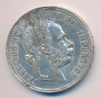 Ausztria 1885. 1Fl Ag T:2 ph.
Austria 1885. 1 Florin Ag C:XF edge error