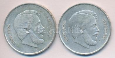 1947. 5Ft Ag "Kossuth" (2x) T:2-,3