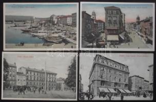 Fiume 19 db régi képeslap / 19 old cards