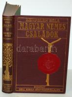 Kempelen Béla: Magyar nemes családok. I.-IX. köt. Bp. 1911-1932. Grill. Kiadói aranyozott egészvászon kötésben, mind kiváló állapotban