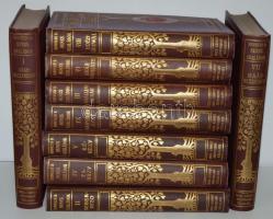 Kempelen Béla: Magyar nemes családok. I.-IX. köt.
Bp. 1911-1932. Grill. Kiadói aranyozott egészvászo...