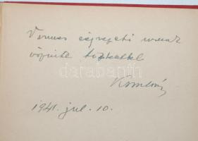 Komlós Vilmos: Hol volt, hol nem volt. ~ vidám emlékezései. Bp., én. Kalász. Dedikált! Egészvászon k...