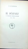 Padover: II. József. Bp., én. Cserépfalvi. 439p. Kiadói, aranyozott, laza és kopott félvászon kötésb...