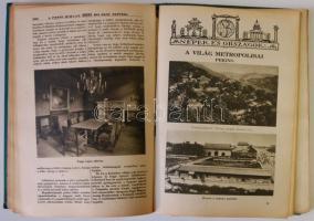 1931 A Pesti hírlap nagy naptára az évre. Gazdag képanyaggal. Belső borító hiányzik, elvált kötés