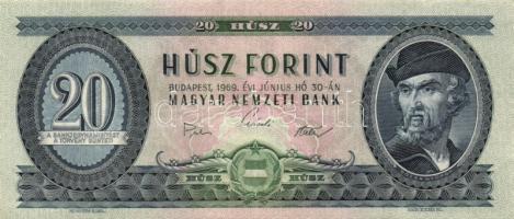 1969. 20Ft (8x) T:I-,II