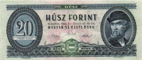 1969. 20Ft (8x) T:I-,II