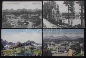 Tátra - 9 db régi képeslap / 9 postcards