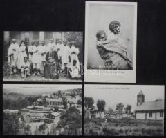Madagaszkár - 14 db kiváló állapotú, használatlan régi képeslap