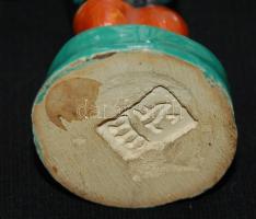 Cca 1920 Táncoló legény, Kepes (Hajdúszoboszló) kerámia, magasság: 13 cm, jó állapotban