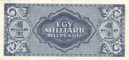 1946. 1.000.000.000MP (4x) eltérő színváltozatok eltolódott nyomat egyiknél T:I-,II