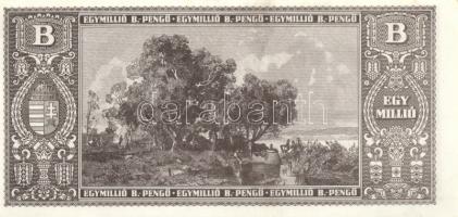 1946. 1.000.000BP (5x) mindegyik vágáshibás T:I-