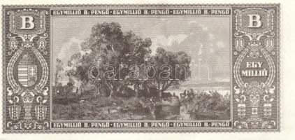 1946. 1.000.000BP (5x) mindegyik vágáshibás T:I-