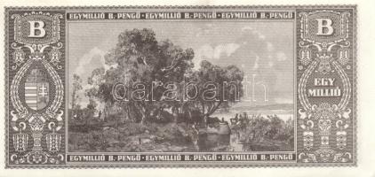 1946. 1.000.000BP (5x) mindegyik vágáshibás T:I-