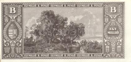 1946. 1.000.000BP (5x) mindegyik vágáshibás T:I-