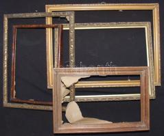 5db jó állapotú képkeret különféle méretben / Wooden picture frames in various sizes