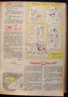 1957 Ludas Matyi komplett évfolyam vászon kötésben