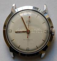 cca 1960 Ruhla UMF anti-magnetic mechanikus férfi karóra nemesacél hátlappal / Mechanic watch