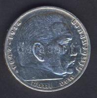 Német 3. Birodalom 1939A 2M Ag "Hindenburg" T:2
German Third Reich 1939A 2 Marks Ag "...