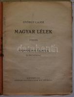 György Lajos: A magyar lélek. Versek. Bp., 1922 Stádium. 66p