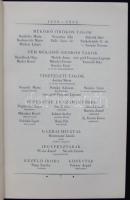 Magyar királyi Operaház évkönyve 1938-1939. Bp., Operaház igazgatósága. 64p