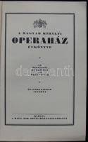 Magyar királyi Operaház évkönyve 1935-1936. Bp., Operaház igazgatósága. 64p