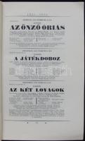 Magyar királyi Operaház évkönyve 1935-1936. Bp., Operaház igazgatósága. 64p