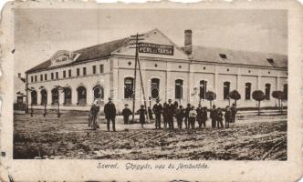 Szered Perl's iron works, cast iron, machine factory (EB)