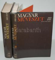 Kontha Sándor: Magyar Művészet 1919-1945 I-II. kötet, Bp., 1985, Akadémia Kiadó, kemény vászonkötésben, védőborítóval, rengeteg fekete-fehér képpel