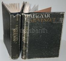 Németh Lajos: Magyar Művészet 1890-1919 I-II. kötet, Bp., 1981, Akadémia Kiadó, kemény vászonkötésben, védőborítóval, rengeteg fekete-fehér képpel