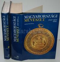 Marosi Ernő: Magyarországi Művészet 1300-1470 körül,  I-II. kötet, Bp., 1987, Akadémia Kiadó, kemény vászonkötésben, védőborítóval, rengeteg fekete-fehér illusztrációval