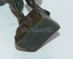 Táncoló szatír, bronz szobrocska "Baller Austria" jelzéseel /
Dancing satyre bronze statue...