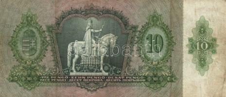 1930-41. 10P, 20P, 50P, 100P mindegyik hamis "Parancsnokság Mattsee" bélyegzővel T:II,III