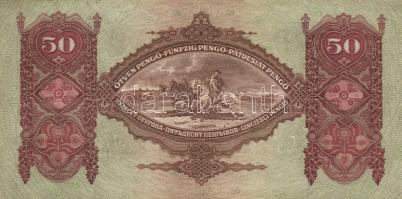 1930-41. 10P, 20P, 50P, 100P mindegyik hamis "Parancsnokság Mattsee" bélyegzővel T:II,III