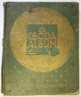 1911 Szini Gyula: Csoda album, A Pesti Napló előfizetőinek készült kiadás, Nyomatott Hortyánszky Viktor császári és királyi udvari könyvnyomdájában, Budapesten, dombornyomott aranyozott vászonkötésben (két lap kijár gerinc sérült)