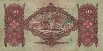 1930-43. 10P ,20P, 50P, 100P mindegyik hamis nyilaskereszt felülbélyegzéssel T:II-