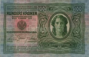 1912. 100K + 1913. 20K (2x) mindegyik hamis "Felülbélyegzés Törökbecsei Járás Főszolgabírája&qu...