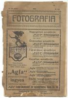 1914 Fotografia. Amatörfényképezési képes havi folyóirat. XI. évf. 11-12. sz. (A borító levált)