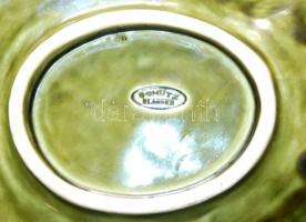 Schütz Blansko: Leveles készlet, mázas kerámia 6db (19×16)cm, 1 db (27×23)cm, apró sérülésekkel